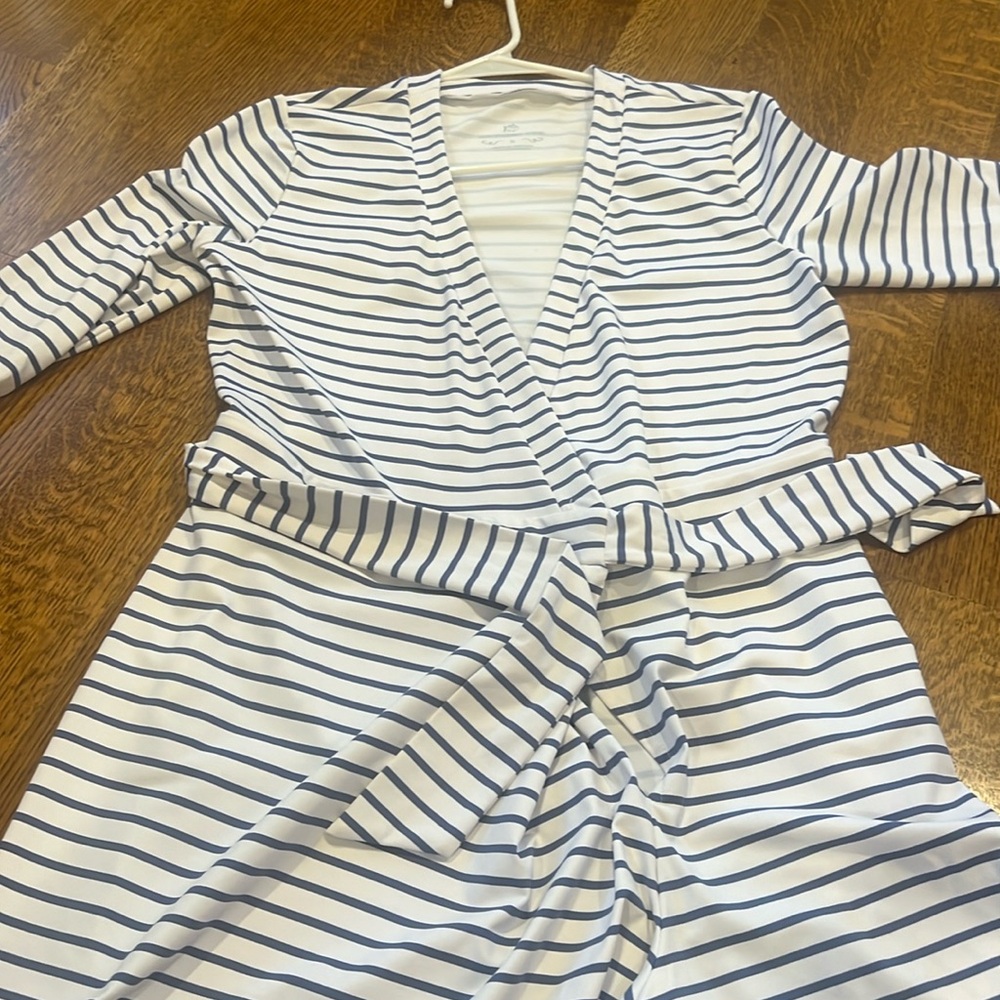 NWOT SOUTHERN TIDE MOIRA FAUX WRAP ROMPER SMALL
